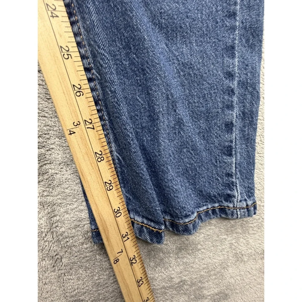 Levis 505 Jeans Mens‎ Measured 32x31 Blue Straight Leg Medium Wash Denim